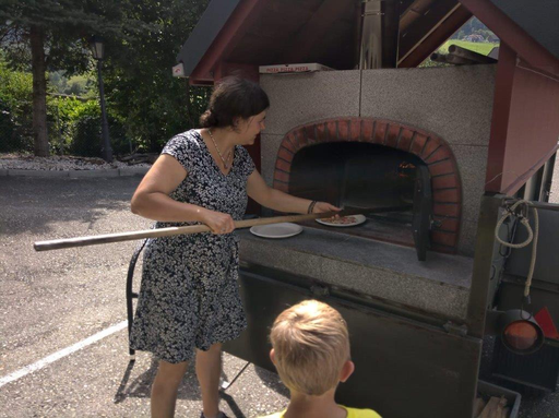 Pizza backen